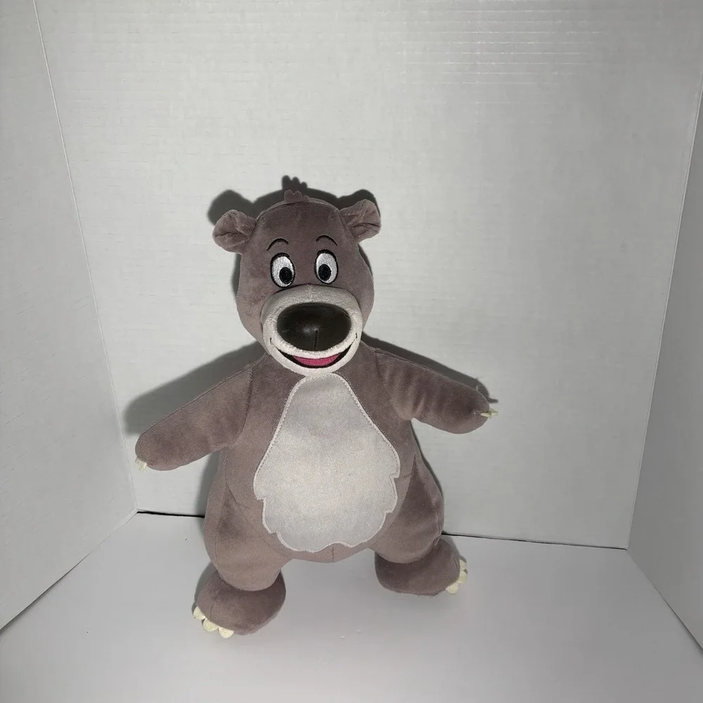 Jungle Book Plush BALOO‎ Bear Stuffed Animal Toy  Disney
